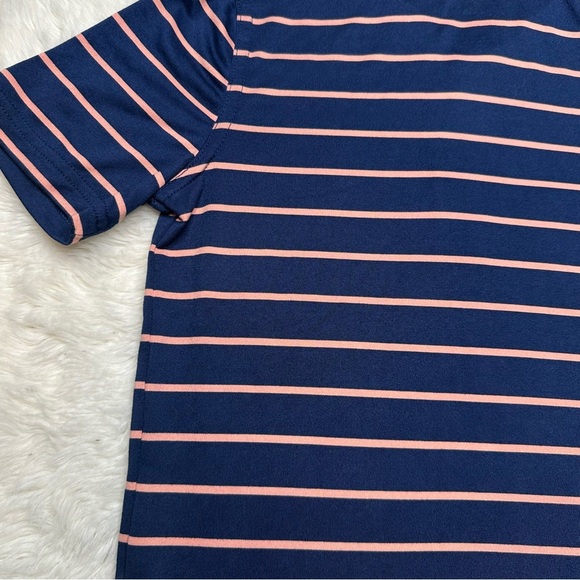 Tommy Bahama Polo Shirt Blue and Pink Striped Size 6 - Picture 16 of 16